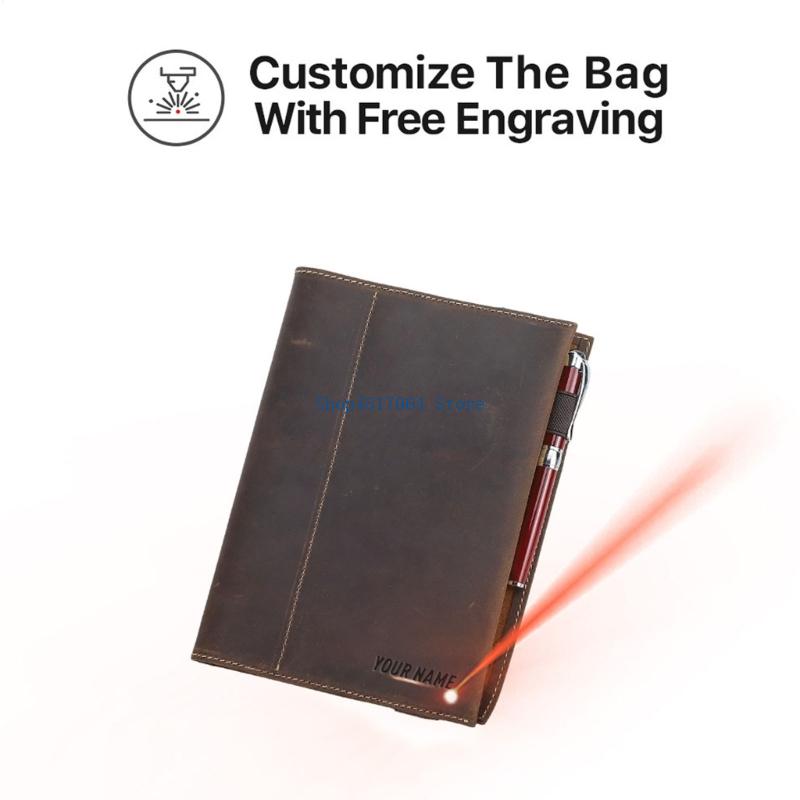 Leather Work Diary Covers - Bìa nhật ký động T3LB với
