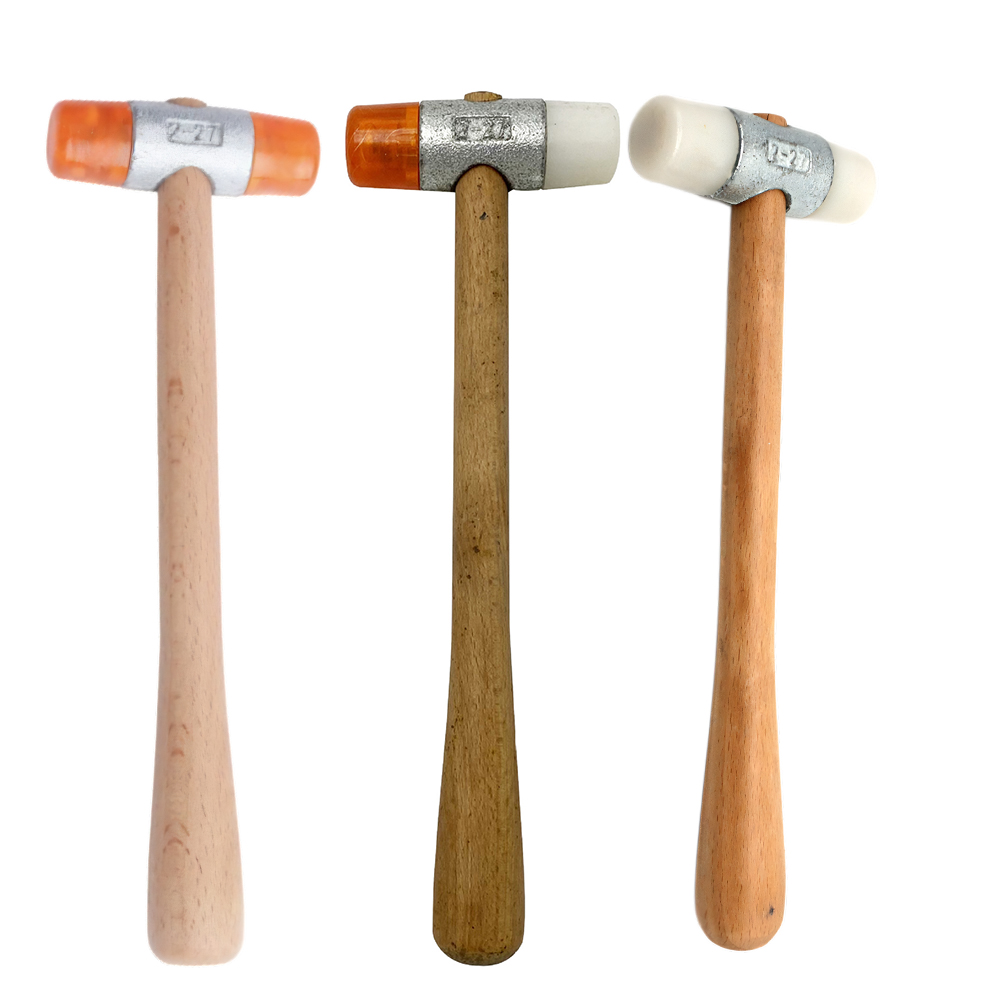 Leatherwork Books - Double-Face Nylon Mallet Hammer with Wooden
