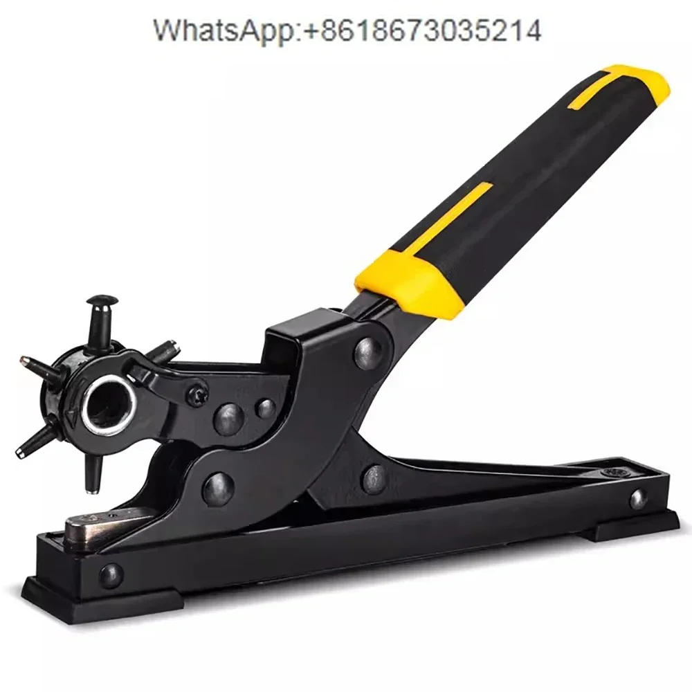 Leather Punch Revolving - Leather Hole Puncher Heavy Duty Revolving