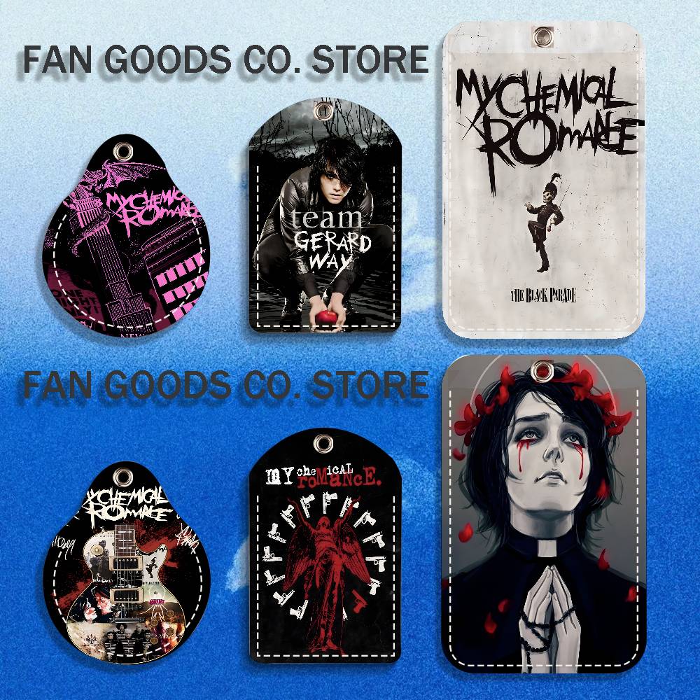 Leather Work In My Area - My C-Chemical Romance Holder Keychain For