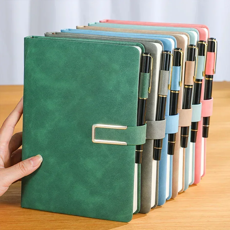 Leatherwork Books - 1pcs Soft-Cover Vintage A5 Leather Notebook