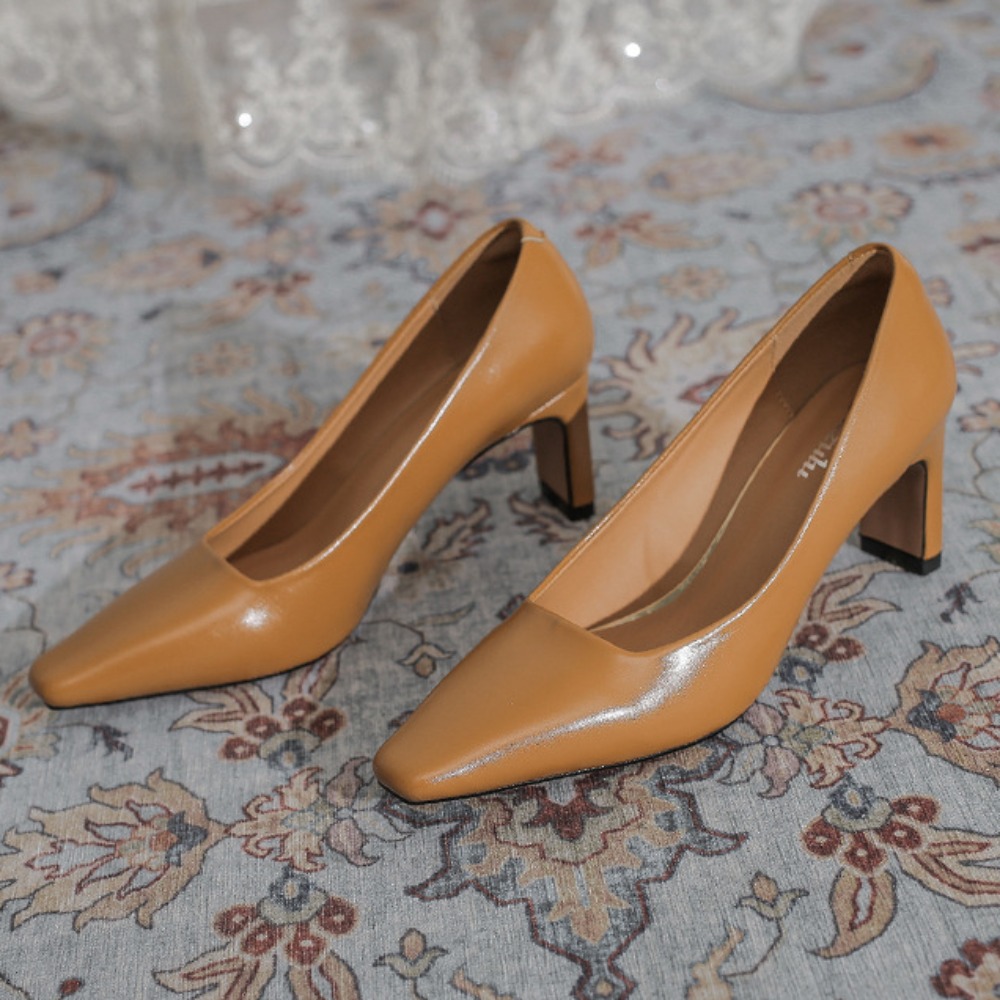 High Heels Women's New Profess - đánh giá và giá Leather Work Women Shoes