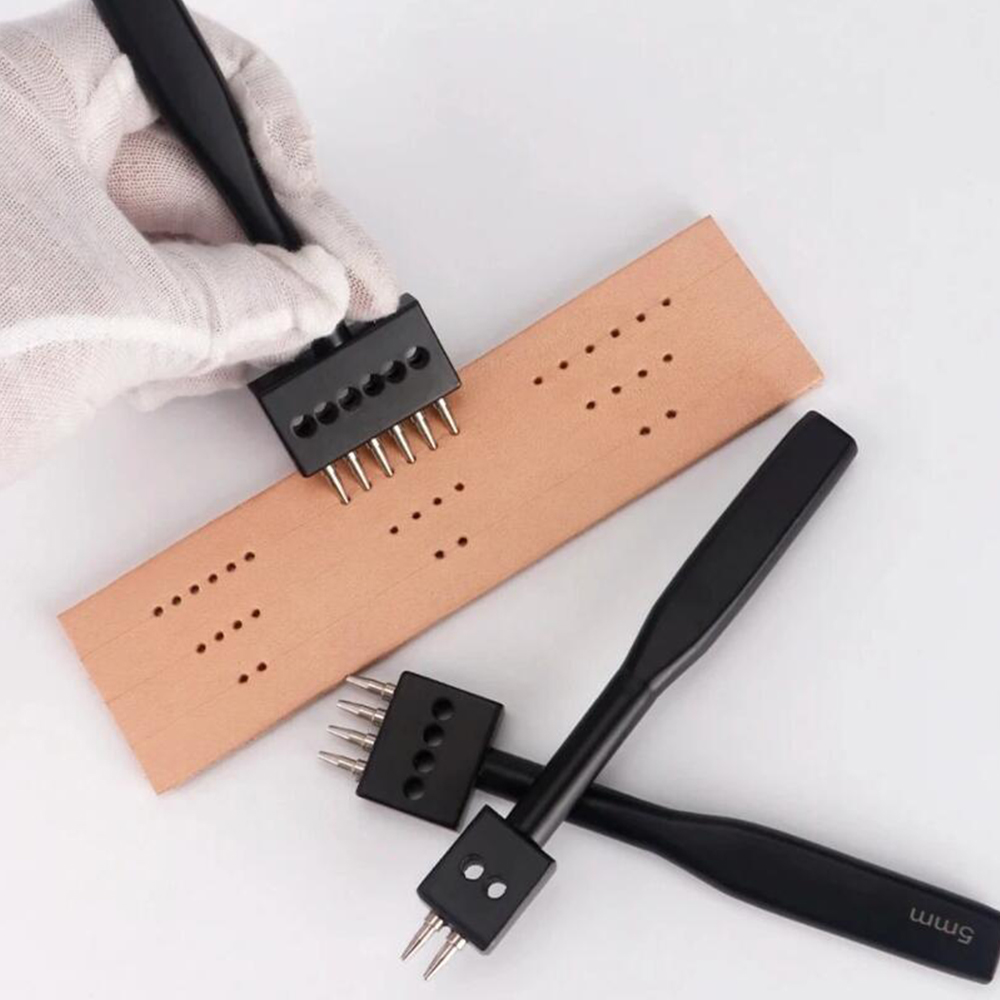 Black Prong Punch Tool Set 3pc - đánh giá và giá Leather Punch Revolving