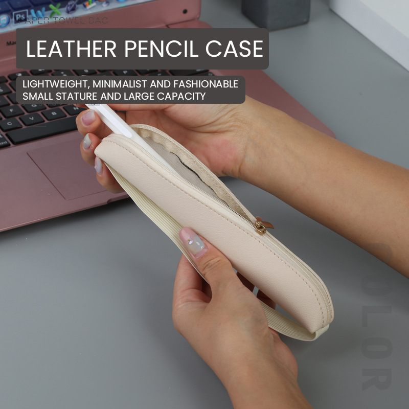 Pu Leather Pen Holder Zippered - đánh giá và giá Leatherwork Books