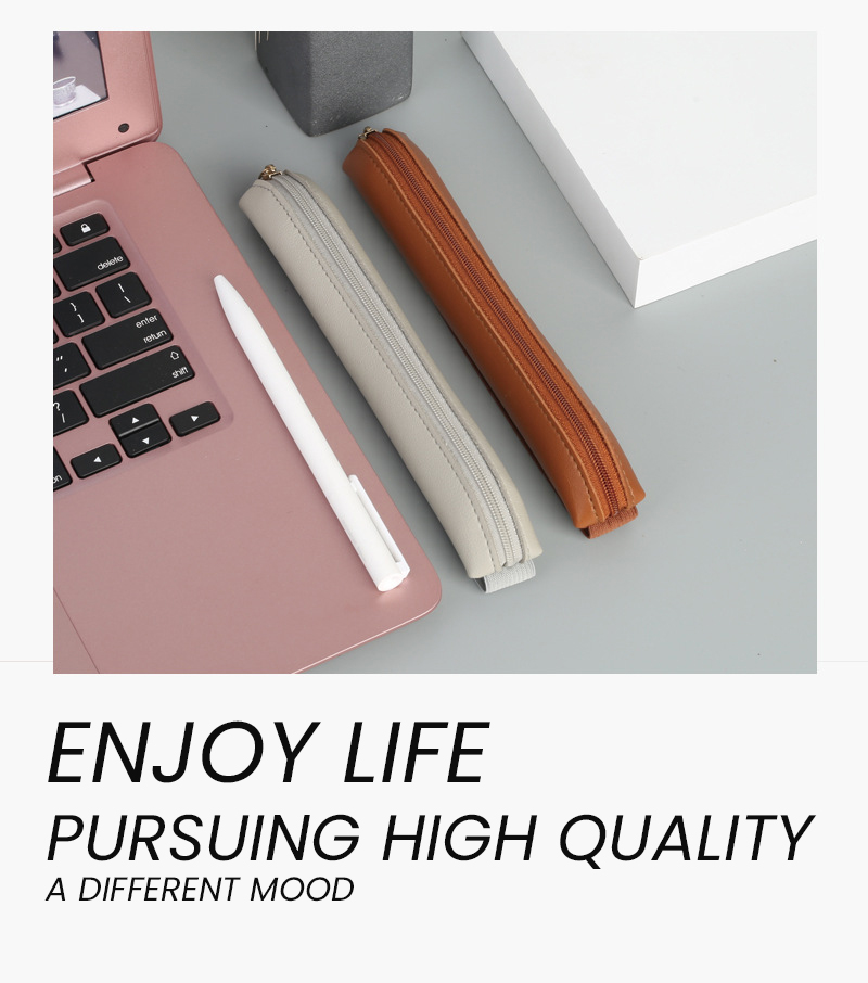 Pu Leather Pen Holder Zippered - đánh giá và giá Leatherwork Books