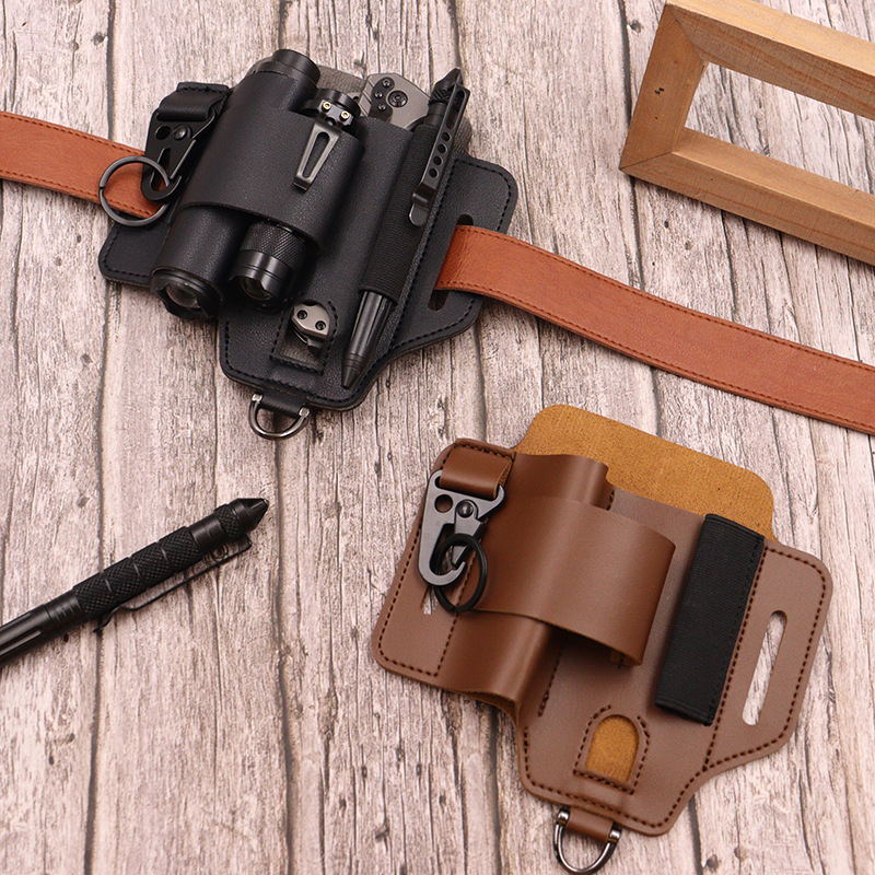 Tactical Tool Leather Sheath O - đánh giá và giá Leather Work Bag
