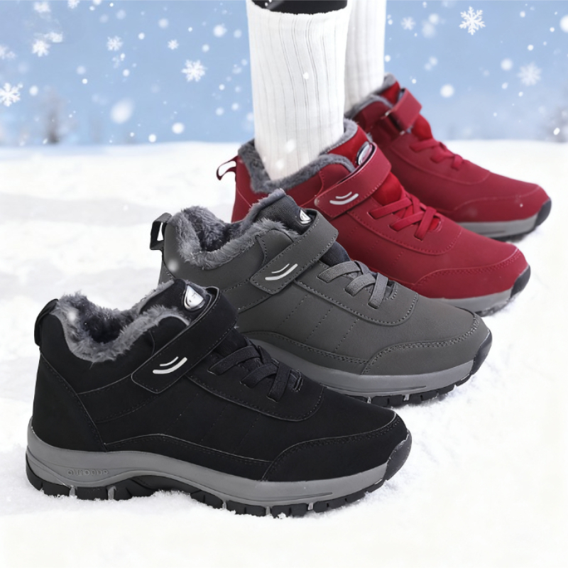 Winter Boots for Women Casual  - đánh giá và giá Leather Work Women Shoes