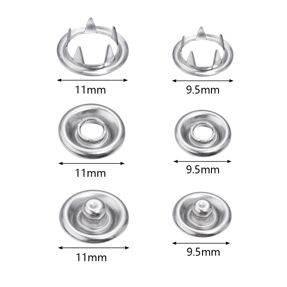 SAUVOO 50sets Iron Snap Button - đánh giá và giá Snap Fastener Setter