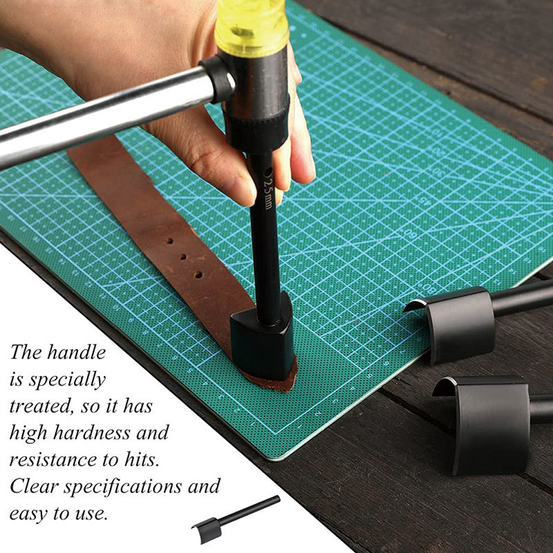 Leather Belt end Cutter Punch  - đánh giá và giá Leather Punch Revolving