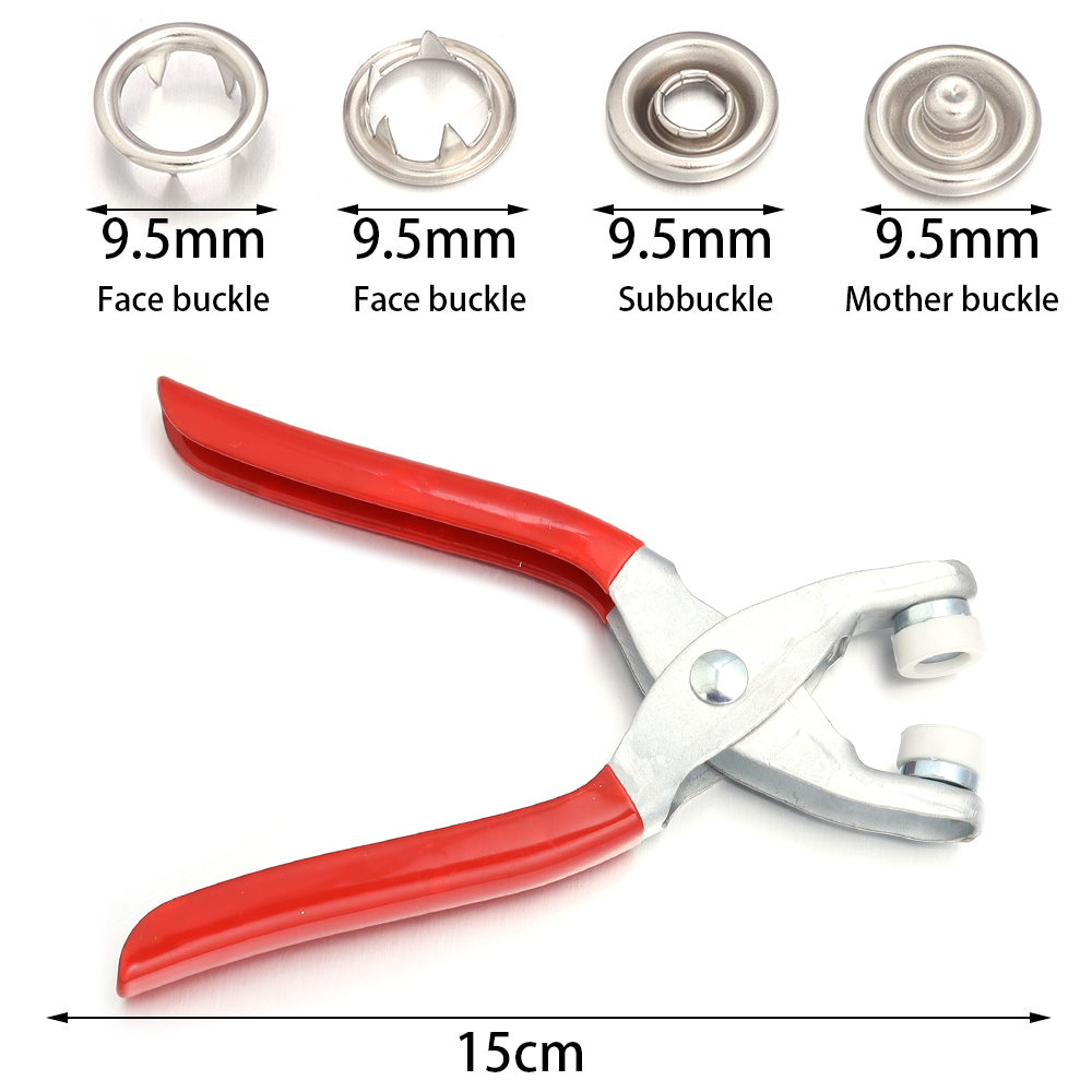 50sets 7.5/9.5/11mm Stainless  - đánh giá và giá Snap Fastener Setter
