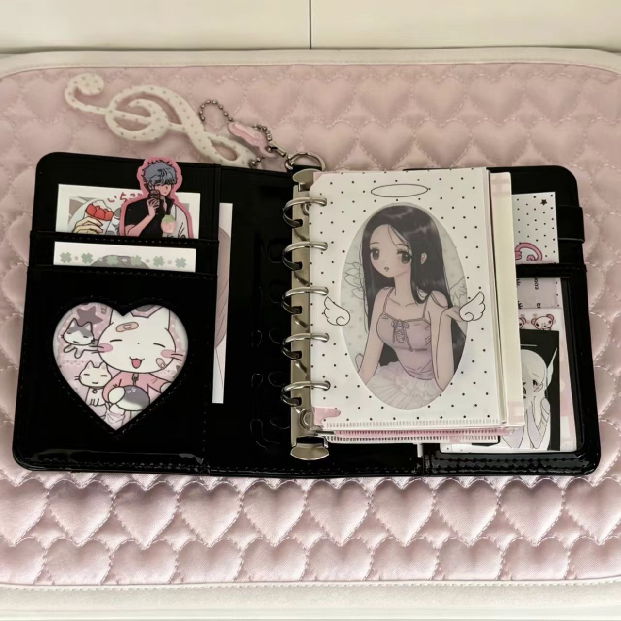 Korean Style Polka Dot Heart M - đánh giá và giá Leatherwork Books
