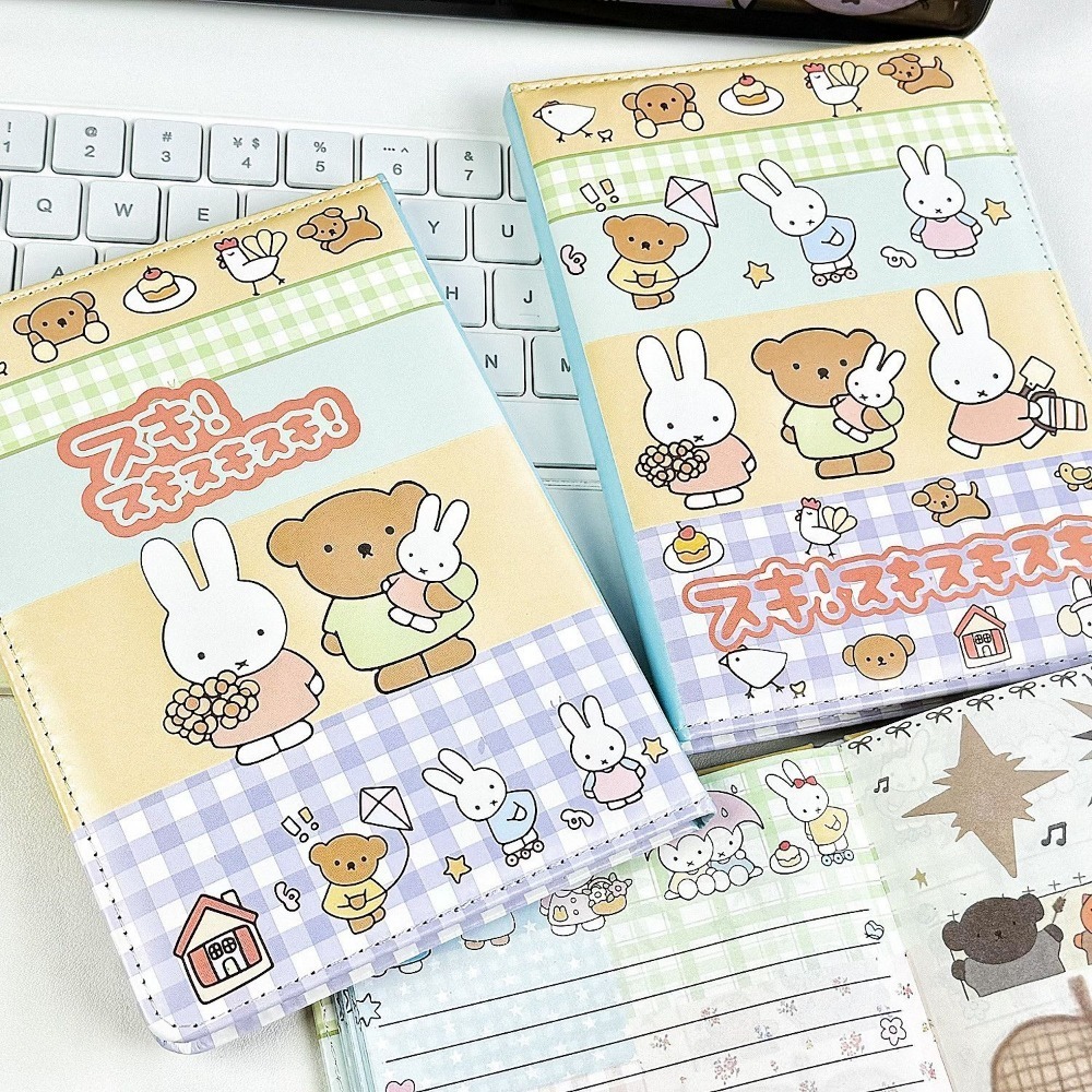 Miffy Rabbit Collage Notebook  - đánh giá và giá Leatherwork Books
