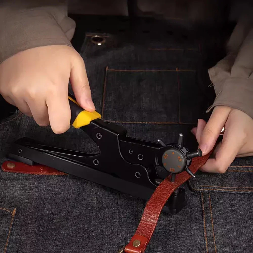 Leather Hole Puncher Heavy Dut - đánh giá và giá Leather Punch Revolving