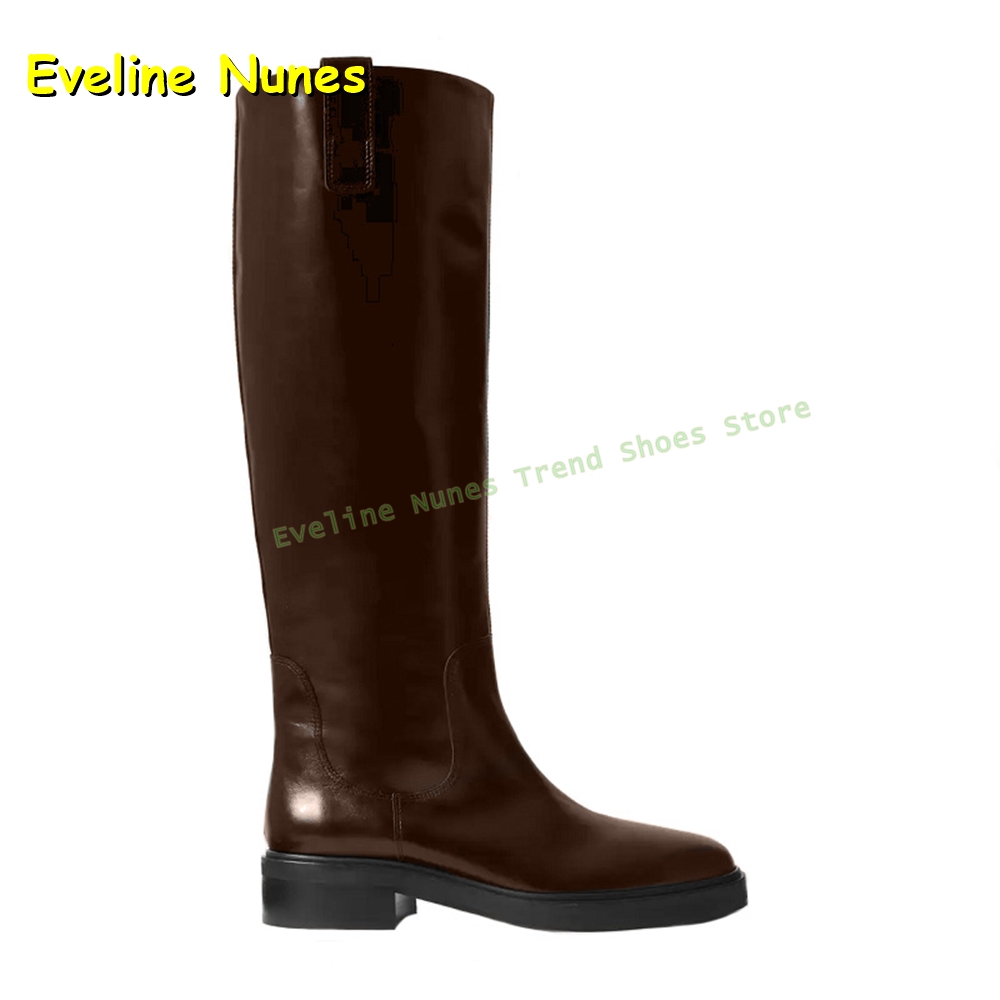 Black Leather Knee High Riding - đánh giá và giá Leather Work Women Shoes