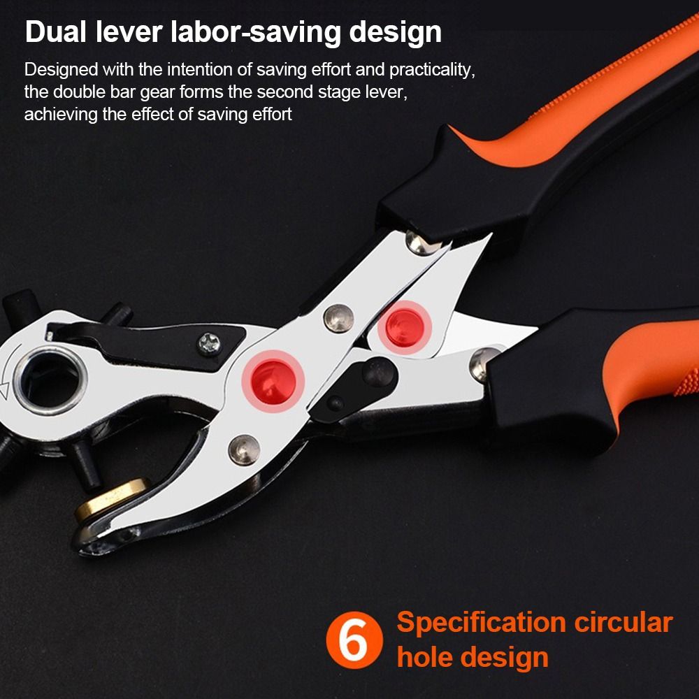 Portable Metal Leather Hole Pu - đánh giá và giá Leather Punch Revolving
