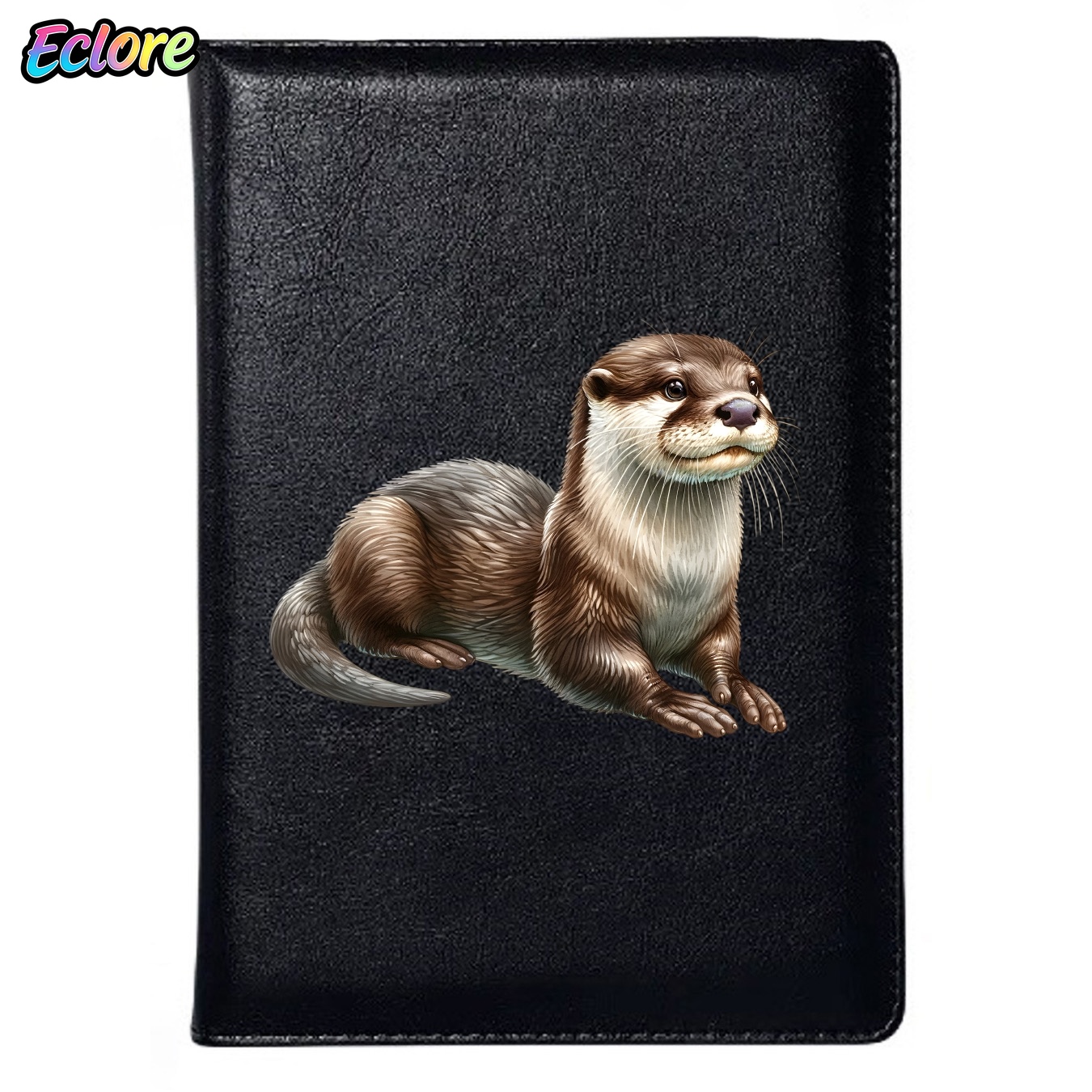 Lifelike Otter Animal PU Leath - đánh giá và giá Leather Work Diary Covers