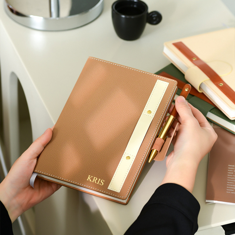 Engraving PU Cover A5 Notebook - đánh giá và giá Leatherwork Books