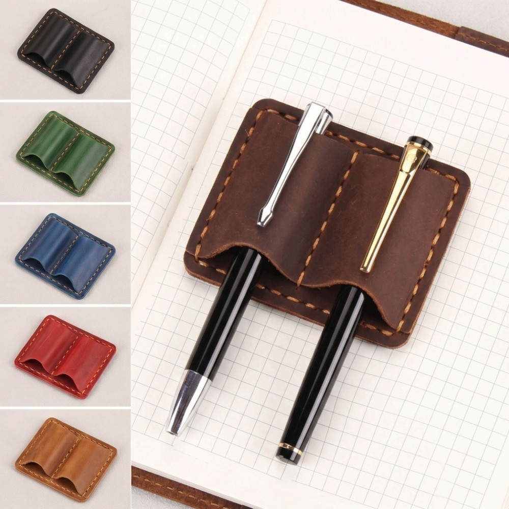 Double Vintage Leather Pen Loo - đánh giá và giá Leatherwork Books