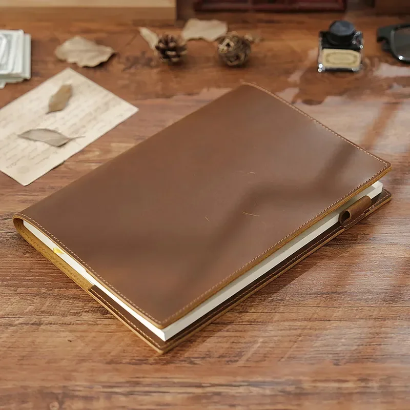 New Vintage Leather B5 Journal - đánh giá và giá Leather Work Diary Covers