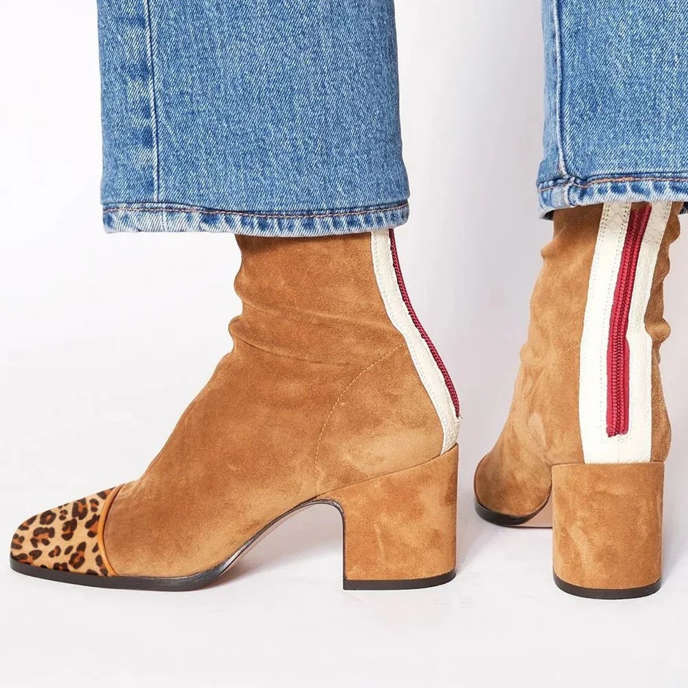 Suede Leather Women's Boots Po - đánh giá và giá Leather Work Women Shoes
