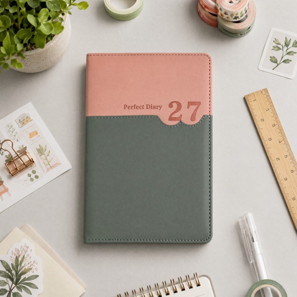 Office Work Planner 2027 Sched - đánh giá và giá Leather Work Diary Covers