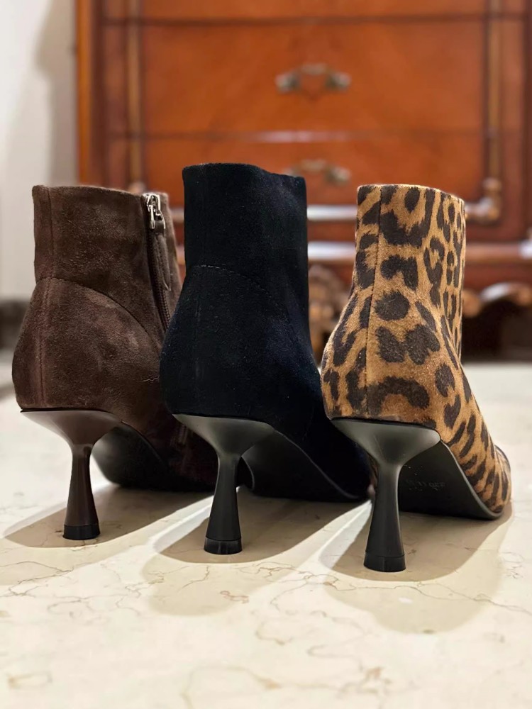 Fashion Women Square Toe Thin  - đánh giá và giá Leather Work Women Shoes