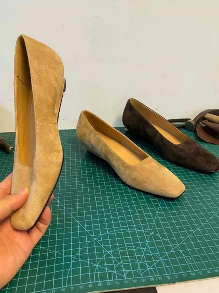 Office Ladies Elegant Square T - đánh giá và giá Leather Work Women Shoes