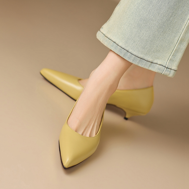 Women's new spring and autumn  - đánh giá và giá Leather Work Women Shoes