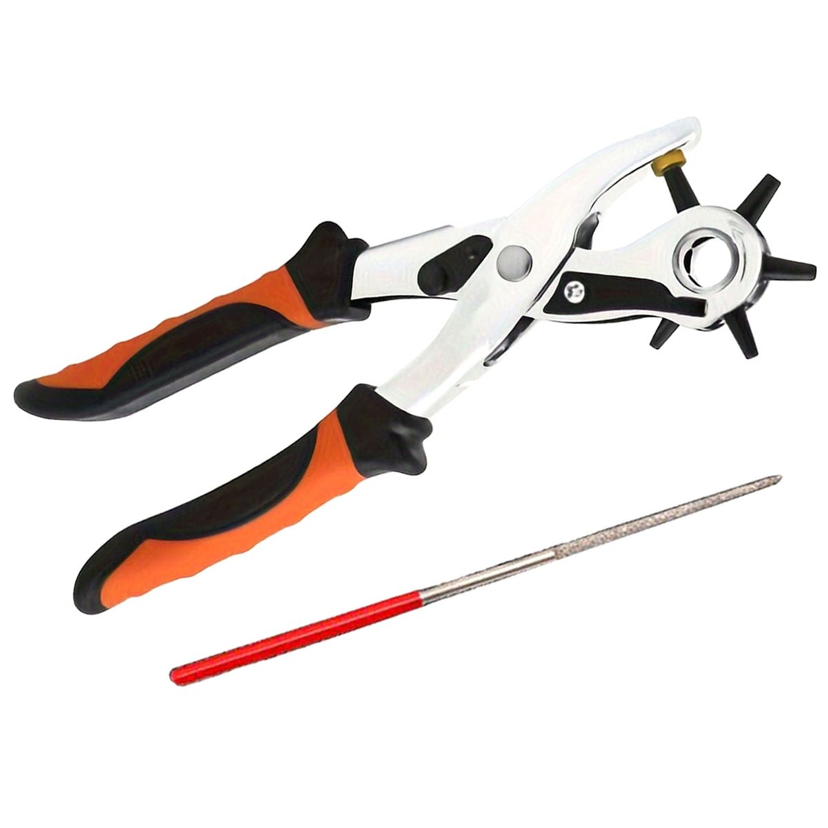 828 Mega Sale 2-4.5mm Leather  - đánh giá và giá Leather Punch Revolving